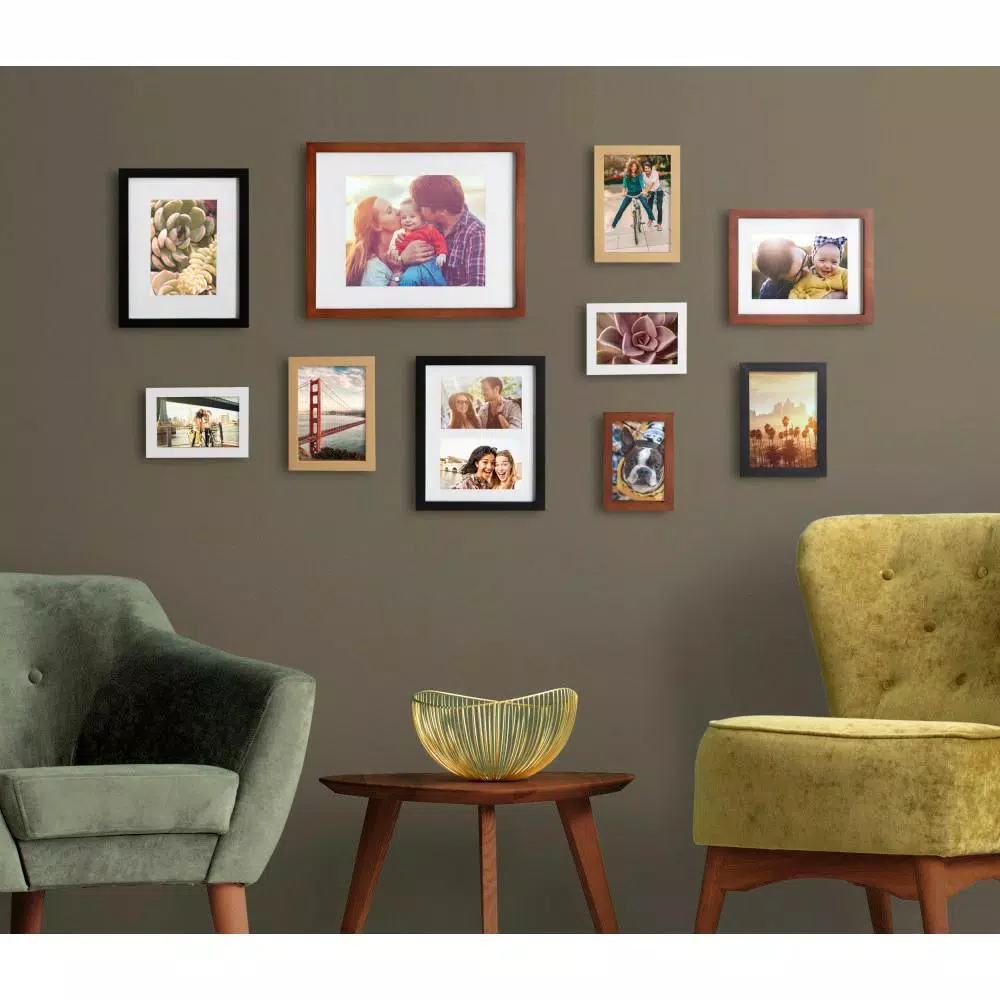 Kate And Laurel Gallery Multi/Brown Picture Frames (Set Of 10) 9 Kate And Laurel Gallery Multi/Brown Picture Frames (Set Of 10) - Image 7