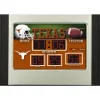 Table Clocks Team Sports America University Of Texas NCAA Multi-Color Scoreboard Alarm Clock