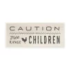 Wall Signs Stupell Industries 7 In. X 17 In. “Caution Free Range Children” By Tammy Apple Printed Wood Wall Art -SAFAVIEH Shop multi colored stupell industries wall signs fwp 126 wd 7x17 64 1000
