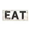 Wall Signs Stupell Industries 7 In. X 17 In. “EAT Typography Vintage Sign” By Jennifer Pugh Printed Wood Wall Art -SAFAVIEH Shop multi colored stupell industries wall signs kwp 1070 wd 7x17 64 1000