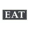 Wall Signs Stupell Industries 7 In. X 17 In. “EAT Black And White” By ND Art Printed Wood Wall Art 2 Wall Signs Stupell Industries 7 In. X 17 In. “EAT Black And White” By ND Art Printed Wood Wall Art -SAFAVIEH Shop multi colored stupell industries wall signs kwp 1079 wd 7x17 64 1000