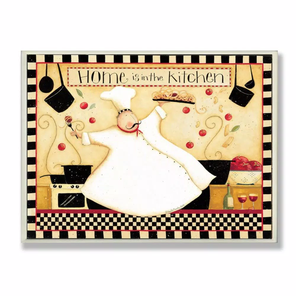Wall Signs Stupell Industries 12.5 In. X 18.5 In. “Home Is In The Kitchen” By Dan Dipaolo Printed Wood Wall Art 3 Wall Signs Stupell Industries 12.5 In. X 18.5 In. “Home Is In The Kitchen” By Dan Dipaolo Printed Wood Wall Art