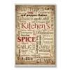 Wall Signs Stupell Industries 12.5 In. X 18.5 In. “Kitchen Spice Typography” By Carole Stevens Printed Wood Wall Art -SAFAVIEH Shop multi colored stupell industries wall signs kwp 944 wd 13x19 64 1000