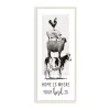 Wall Signs Stupell Industries 7 In. X 17 In. “Home Is Where Your Herd Is Book Animals” By Lettered And Lined Printed Wood Wall Art -SAFAVIEH Shop multi colored stupell industries wall signs rwp 110 wd 7x17 64 1000