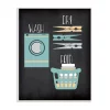 Wall Signs Stupell Industries 10 In. X 15 In. “Wash Dry Fold Illustration” By Jo Moulton Printed Wood Wall Art -SAFAVIEH Shop multi colored stupell industries wall signs wrp 1161 wd 10x15 64 1000