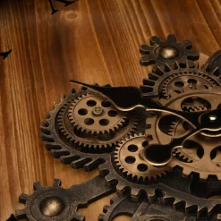 Wall Clocks Glitzhome 27.76 In. D Vintage Industrial Oversized Wooden/Metal Wall Clock With Moving Gears 15 Wall Clocks Glitzhome 27.76 In. D Vintage Industrial Oversized Wooden/Metal Wall Clock With Moving Gears -SAFAVIEH Shop multi glitzhome wall clocks 2009500001 44 1000