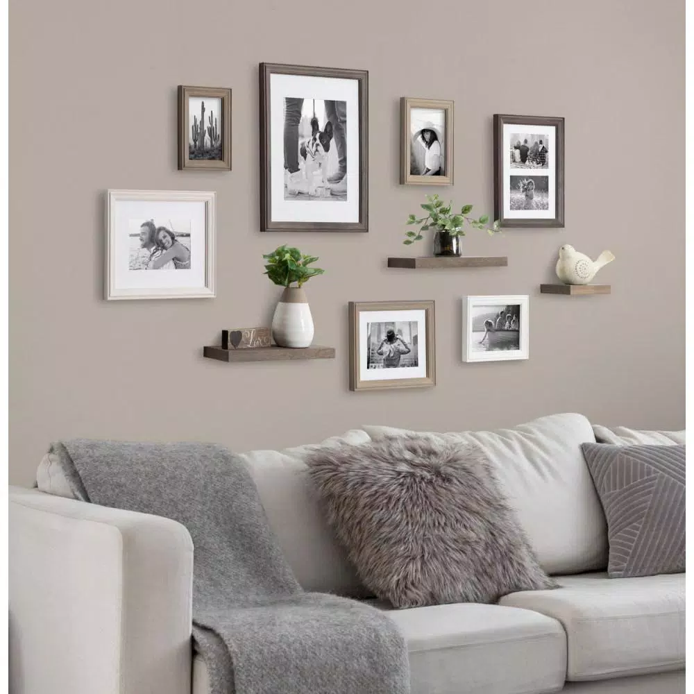 Kate And Laurel Bordeaux Multi/Gray With Shelves Picture Frames (Set Of 10) 9 Kate And Laurel Bordeaux Multi/Gray With Shelves Picture Frames (Set Of 10) - Image 7