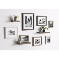 Kate And Laurel Bordeaux Multi/Gray With Shelves Picture Frames (Set Of 10) 13 Kate And Laurel Bordeaux Multi/Gray With Shelves Picture Frames (Set Of 10) -SAFAVIEH Shop multi gray kate and laurel picture frames 216931 44 1000