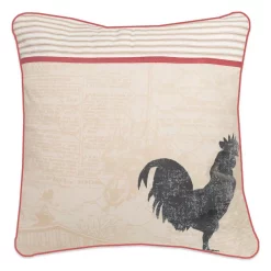 Throw Pillows Heritage Lace Farmhouse Rooster 18 In. X 18 In. Tan Pillow Cover 8 Throw Pillows Heritage Lace Farmhouse Rooster 18 In. X 18 In. Tan Pillow Cover -SAFAVIEH Shop multi heritage lace throw pillows fh014 pc 4f 1000