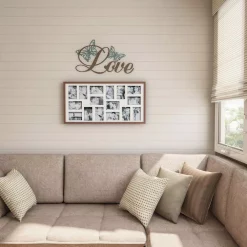 Wall Signs Lavish Home “Love” Metal Cutout Sign -SAFAVIEH Shop multi lavish home wall signs hw0200056 44 1000