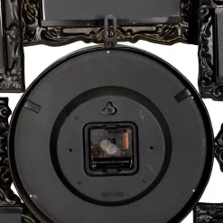 Wall Clocks LITTON LANE 25 In. X 25 In. Metal Photo Frame And Wall Clock -SAFAVIEH Shop multi litton lane wall clocks 68412 44 1000