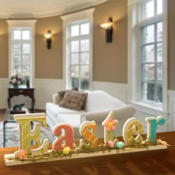 Decorative Letters National Tree Company 18 In. Easter Sign -SAFAVIEH Shop multi national tree company decorative letters rae s1503075 1 31 1000