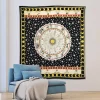 Wall Accents WallPops Nisha Black Wall Tapestry