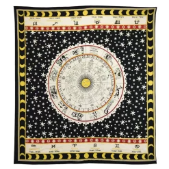 Wall Accents WallPops Nisha Black Wall Tapestry -SAFAVIEH Shop multicolor wallpops tapestries wpt3305 c3 1000