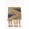 Wall Accents LR Home Rustic Natural / Black Fringed Wall Tapestry -SAFAVIEH Shop natural black lr home tapestries wallh80226bkn1622 64 1000