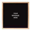 Memo Boards Petal Lane Letterlove With 150 White Magnetic Letters, Rustic Brown Frame, Magnetic Memo Board -SAFAVIEH Shop petal lane memo boards mb15202 64 1000