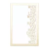 Memo Boards Petal Lane When You Love Have, Gold Frame, Magnetic Memo Board
