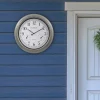 Wall Clocks La Crosse Technology 18-Inch Indoor/Outdoor Classic Plastic Pewter Atomic Analog Clock With Thermometer & Hygrometer 2 Wall Clocks La Crosse Technology 18-Inch Indoor/Outdoor Classic Plastic Pewter Atomic Analog Clock With Thermometer & Hygrometer -SAFAVIEH Shop pewter plastic la crosse technology wall clocks 404 1946 int 64 1000