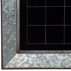 Memo Boards Pinnacle Rustic Galvanized Calendar Silver Chalkboard Memo Board -SAFAVIEH Shop pinnacle memo boards 18fm1501e 4f 1000