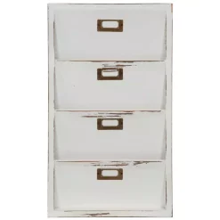 Memo Boards Pinnacle Distressed White Mail Organizer Memo Board -SAFAVIEH Shop pinnacle memo boards 18fw1378e c3 1000