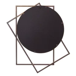 Wall Mirrors Pinnacle Medium Round Gold Modern Mirror (24 In. H X 21 In. W) -SAFAVIEH Shop pinnacle wall mirrors 1805 3799 44 1000