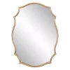 Wall Mirrors Pinnacle Medium Irregular Gold Hooks Art Deco Mirror (35.75 In. H X 26.25 In. W)