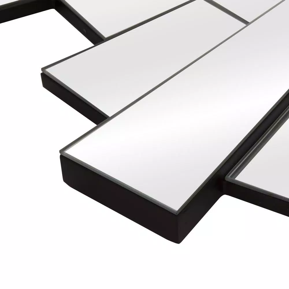 Wall Mirrors Pinnacle Medium Sunburst Silver Beveled Glass Contemporary Mirror (36 In. H X 36 In. W) 6 Wall Mirrors Pinnacle Medium Sunburst Silver Beveled Glass Contemporary Mirror (36 In. H X 36 In. W) - Image 4