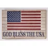 Wall Signs Worth Imports 18 In. Distressed God Bless The USA Wood Sign -SAFAVIEH Shop red white and blue worth imports wall signs 8876 64 1000