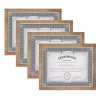 Picture Frames DesignOvation Gallery 8.5 In. X 11 In. Rustic Brown Wood Picture Frame (Set Of 4) 2 Picture Frames DesignOvation Gallery 8.5 In. X 11 In. Rustic Brown Wood Picture Frame (Set Of 4) -SAFAVIEH Shop rustic brown designovation picture frames 212314 64 1000