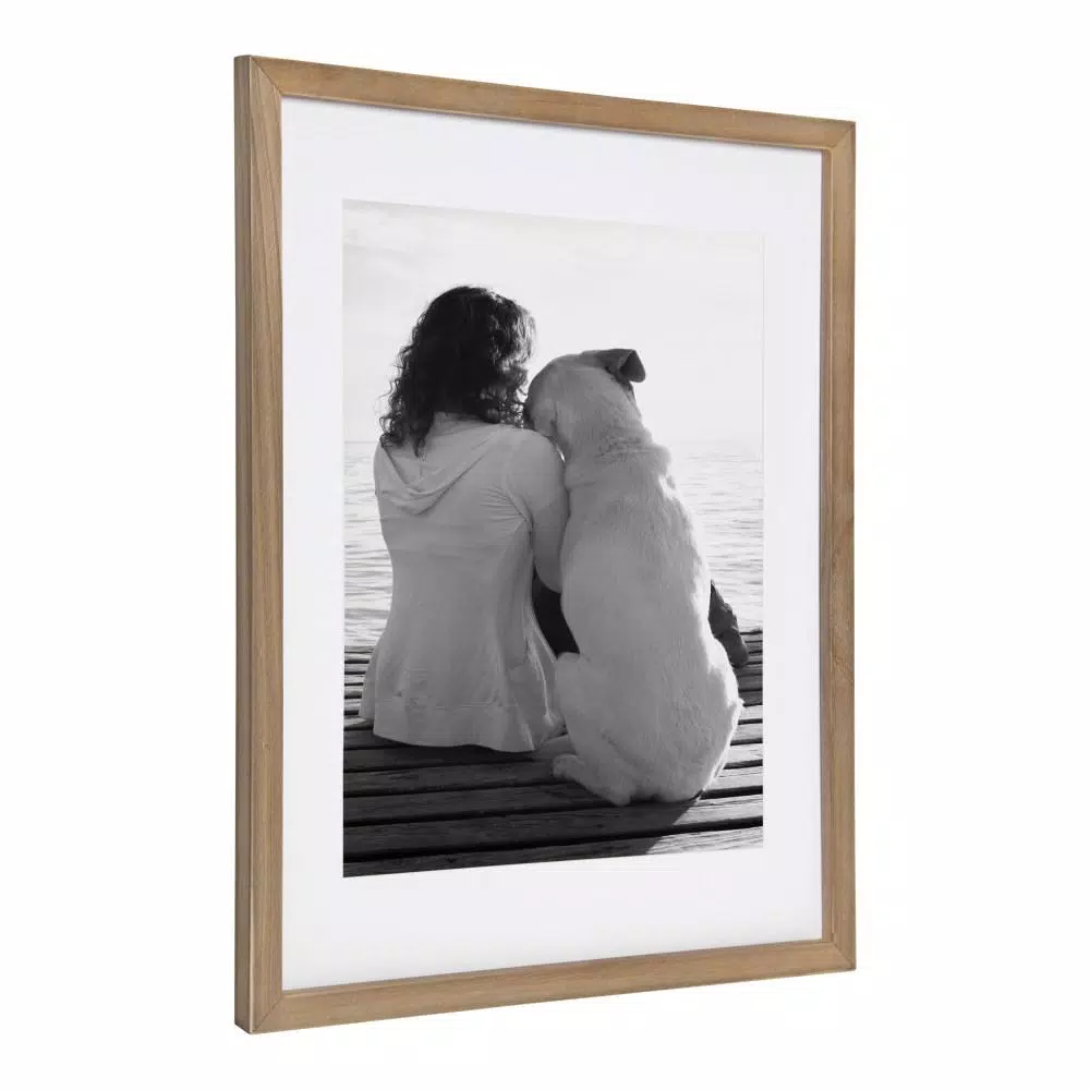 Picture Frames DesignOvation Gallery 14 In. X 18 In. Matted To 11 In. X 14 In. Rustic Brown Picture Frame (Set Of 2) 5 Picture Frames DesignOvation Gallery 14 In. X 18 In. Matted To 11 In. X 14 In. Rustic Brown Picture Frame (Set Of 2) - Image 3