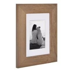 Picture Frames DesignOvation Museum 5 In. X 7 In. Matted To 3.5 In. X 5 In. Rustic Brown Picture Frame (Set Of 4) -SAFAVIEH Shop rustic brown designovation picture frames 213804 4f 1000