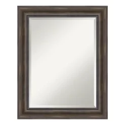 Mirrors Amanti Art Rustic 23 In. W X 29 In. H Framed Rectangular Beveled Edge Bathroom Vanity Mirror In Rustic Pine 10 Mirrors Amanti Art Rustic 23 In. W X 29 In. H Framed Rectangular Beveled Edge Bathroom Vanity Mirror In Rustic Pine -SAFAVIEH Shop rustic pine amanti art mirrors dsw4016464 1f 1000