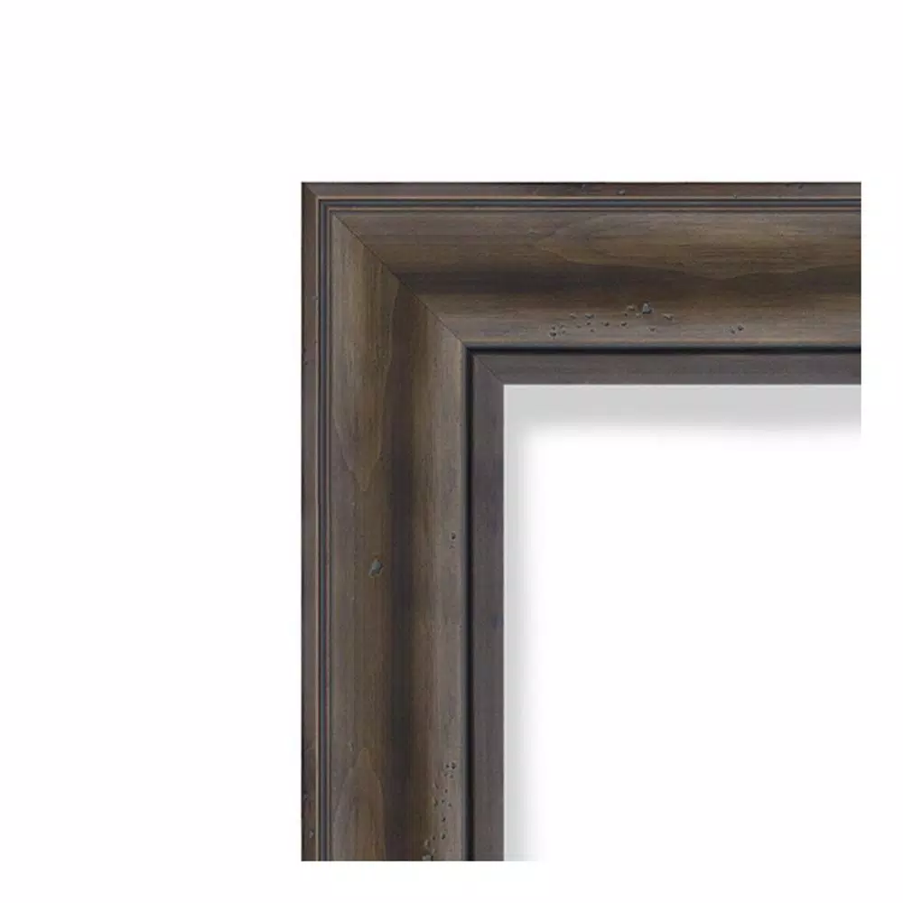 Mirrors Amanti Art Rustic 23 In. W X 29 In. H Framed Rectangular Beveled Edge Bathroom Vanity Mirror In Rustic Pine 4 Mirrors Amanti Art Rustic 23 In. W X 29 In. H Framed Rectangular Beveled Edge Bathroom Vanity Mirror In Rustic Pine - Image 2