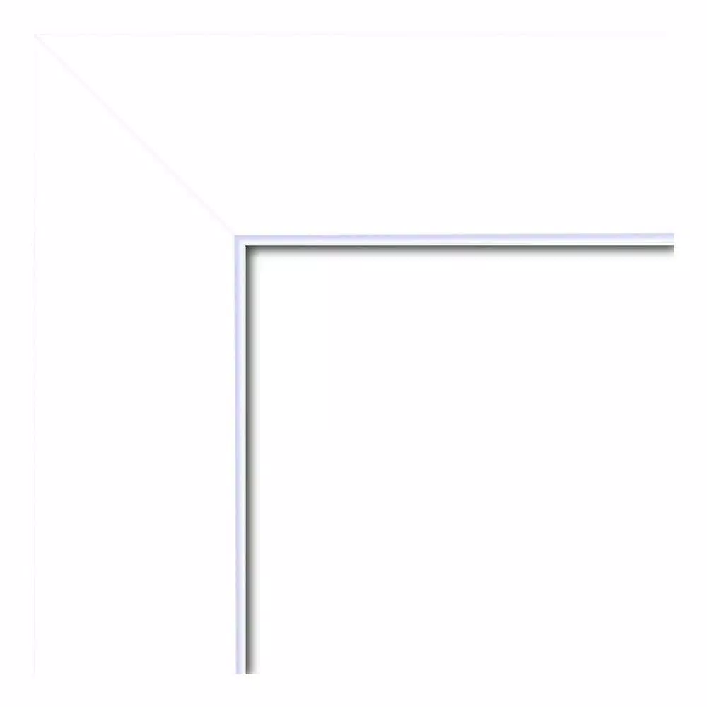 Mirrors Amanti Art Corvino 45 In. W X 35 In. H Framed Rectangular Beveled Edge Bathroom Vanity Mirror In Satin White 5 Mirrors Amanti Art Corvino 45 In. W X 35 In. H Framed Rectangular Beveled Edge Bathroom Vanity Mirror In Satin White - Image 3