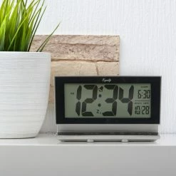 Table Clocks Equity By La Crosse Large 2 In. LCD Alarm Table Clock With Night Vision Technology 13 Table Clocks Equity By La Crosse Large 2 In. LCD Alarm Table Clock With Night Vision Technology -SAFAVIEH Shop silver equity by la crosse table clocks 30041 44 1000