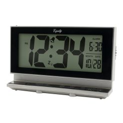 Table Clocks Equity By La Crosse Large 2 In. LCD Alarm Table Clock With Night Vision Technology -SAFAVIEH Shop silver equity by la crosse table clocks 30041 4f 1000