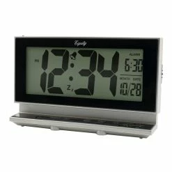 Table Clocks Equity By La Crosse Large 2 In. LCD Alarm Table Clock With Night Vision Technology 11 Table Clocks Equity By La Crosse Large 2 In. LCD Alarm Table Clock With Night Vision Technology -SAFAVIEH Shop silver equity by la crosse table clocks 30041 4f 1000