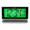 Table Clocks Equity By La Crosse Large 2 In. LCD Alarm Table Clock With Night Vision Technology -SAFAVIEH Shop silver equity by la crosse table clocks 30041 64 1000
