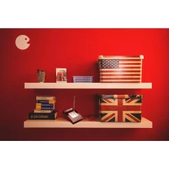 Table Clocks Heim Concept Silver Wood Clock With Cardholder And Pen -SAFAVIEH Shop silver heim concept table clocks 15135 1f 1000