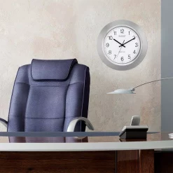 Wall Clocks La Crosse Technology 14 In. Atomic Analog Wall Clock -SAFAVIEH Shop silver la crosse technology wall clocks wt 3144s 76 1000