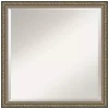 Mirrors Amanti Art Parisian 22 In. W X 22 In. H Framed Square Beveled Edge Bathroom Vanity Mirror In Silver Pewter 2 Mirrors Amanti Art Parisian 22 In. W X 22 In. H Framed Square Beveled Edge Bathroom Vanity Mirror In Silver Pewter -SAFAVIEH Shop silver pewter amanti art mirrors dsw4404650 64 1000