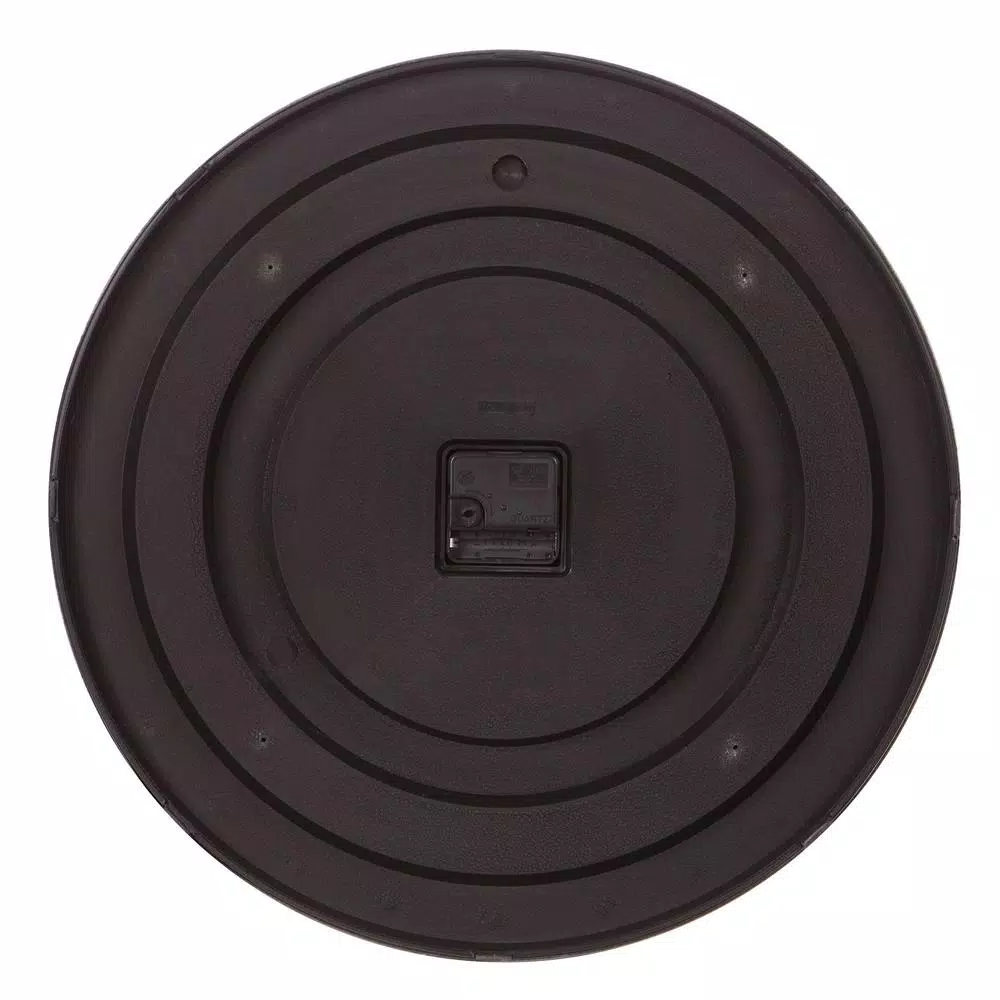 Wall Clocks Pinnacle Silver And Black Wall Clock 7 Wall Clocks Pinnacle Silver And Black Wall Clock - Image 5