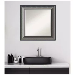 Mirrors Amanti Art Quicksilver Scoop 25.75 In. X 25.75 In. Bathroom Vanity Wall Mirror 16 Mirrors Amanti Art Quicksilver Scoop 25.75 In. X 25.75 In. Bathroom Vanity Wall Mirror -SAFAVIEH Shop silver silver amanti art mirrors dsw4404654 fa 1000