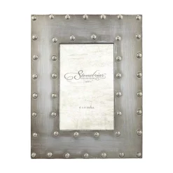 Picture Frames Stonebriar Collection 1-Opening 4 In. X 6 In. Silver With Rivet Detail Picture Frame -SAFAVIEH Shop silver stonebriar collection picture frames sb 6079a 4f 1000