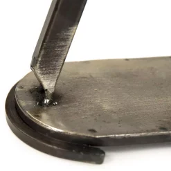 Table Clocks Zentique Rustic Mathematical Compass Shaped Stand Table Clock -SAFAVIEH Shop silver zentique table clocks zen 50211 1f 1000