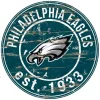 Wall Signs Adventure Furniture 24″ NFL Philadelphia Eagles Round Distressed Sign