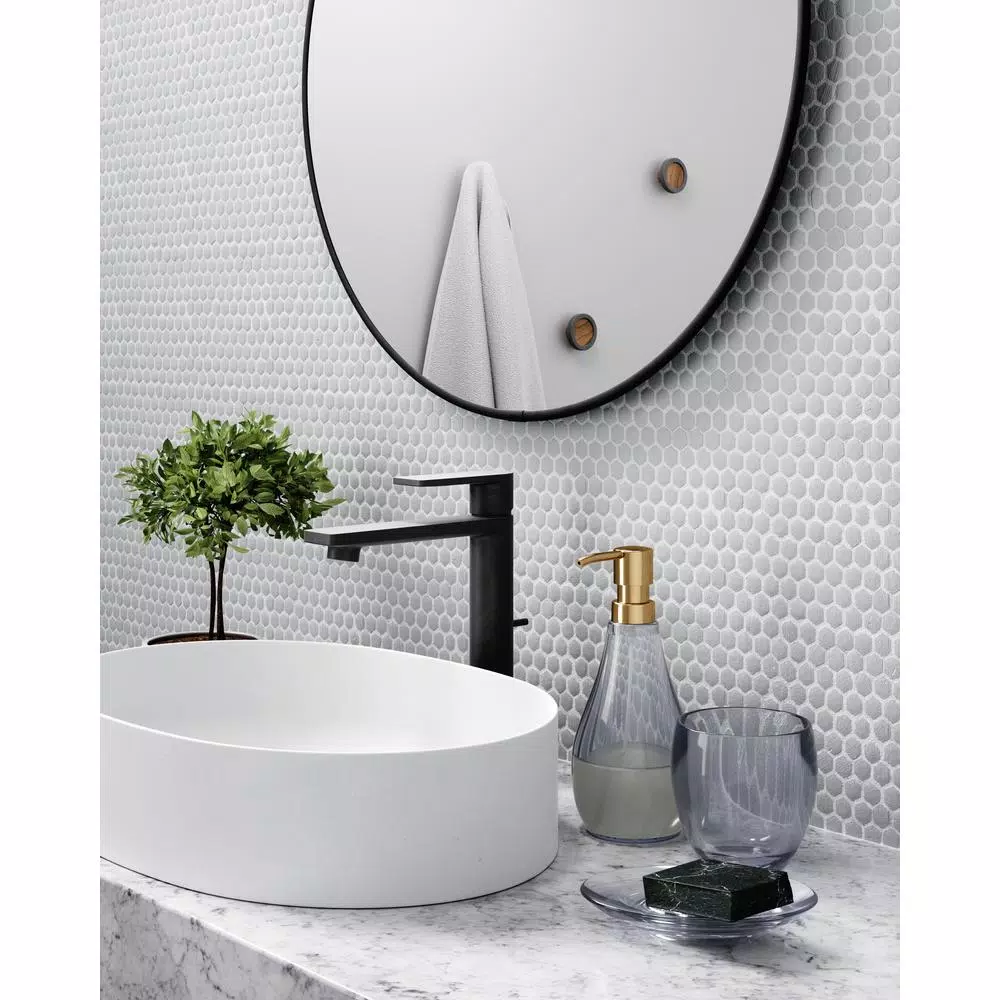 Wall Mirrors Umbra Hub Round Contemporary Mirror Metallic Titanium (34 In. H X 34 In. W) 6 Wall Mirrors Umbra Hub Round Contemporary Mirror Metallic Titanium (34 In. H X 34 In. W) - Image 4