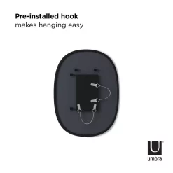 Wall Mirrors Umbra Hub 24 In. H X 18 In. W Modern Oval Modern Framed Mirror Black 16 Wall Mirrors Umbra Hub 24 In. H X 18 In. W Modern Oval Modern Framed Mirror Black -SAFAVIEH Shop umbra wall mirrors 1013765 040 fa 1000