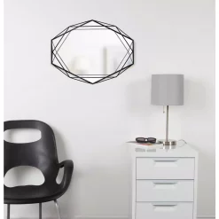 Wall Mirrors Umbra Modern Prisma Mirror Black(22.38 In. H X 17 In. W)