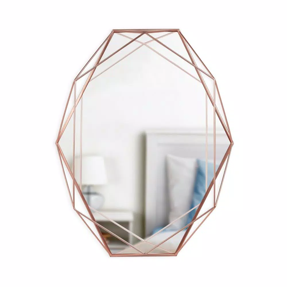 Wall Mirrors Umbra Prisma Mirror Copper Modern (22.38 In. H X 17 In. W) 5 Wall Mirrors Umbra Prisma Mirror Copper Modern (22.38 In. H X 17 In. W) - Image 3
